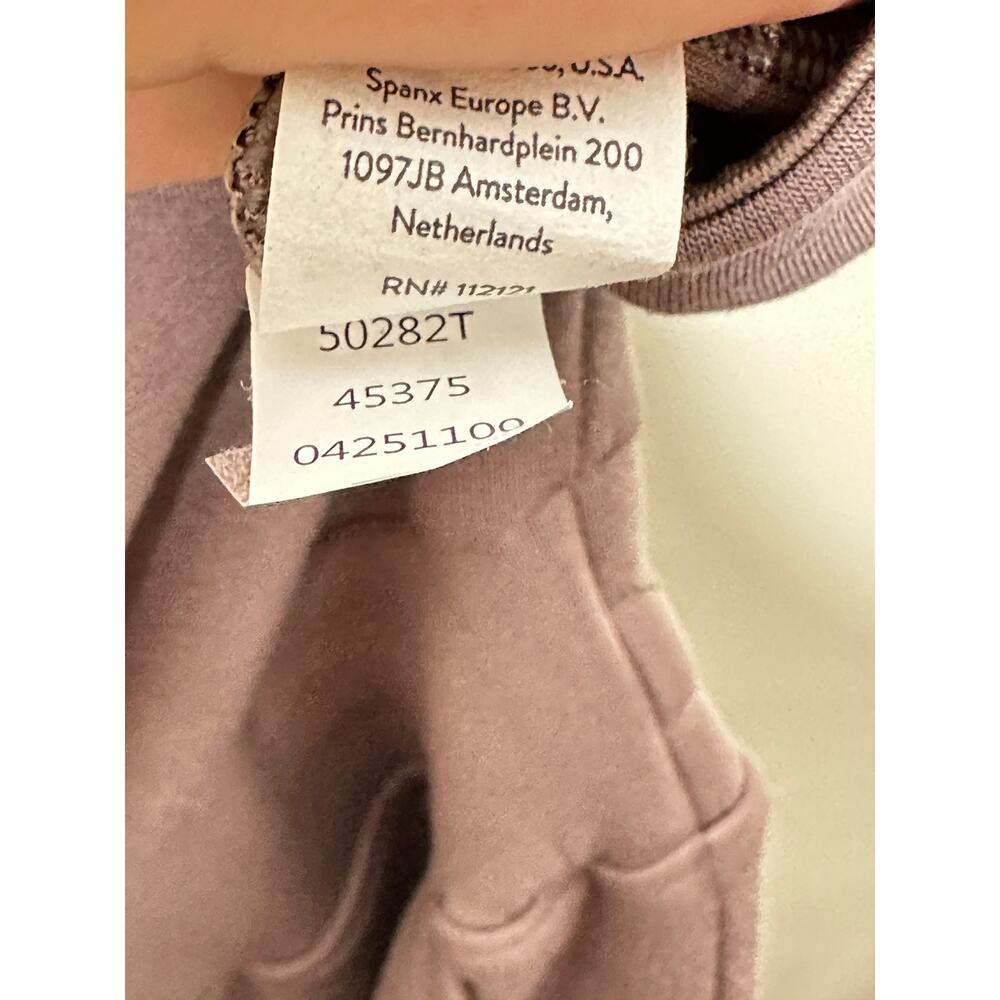 SPANX AirEssentials Sleeveless Wide Leg Jumpsuit Smoke Sz L Tall $148 {3W32} - Picture 6 of 6